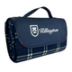 Killington Logo Roll Up Picnic Blanket-Navy/White-Killington Sports