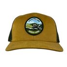Killington Logo Scenic Vt Trucker-Khaki/Olive-Killington Sports