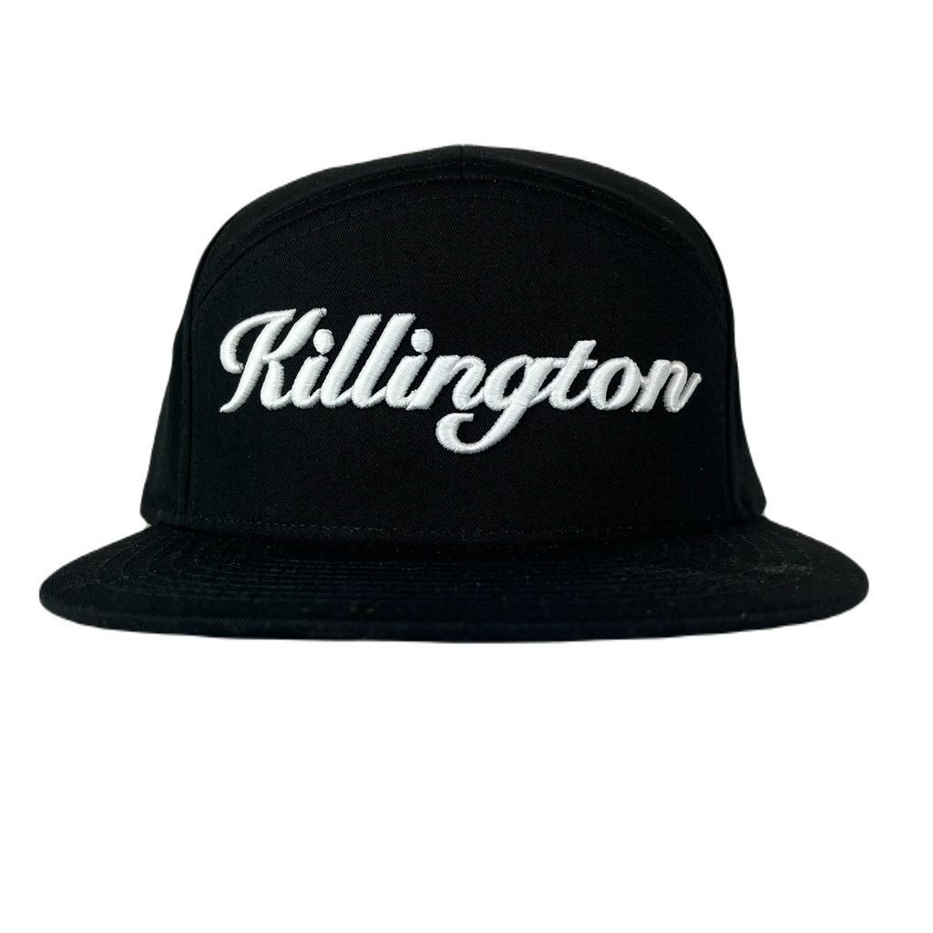 Killington Logo Script 257 3D Hat-Black-Killington Sports