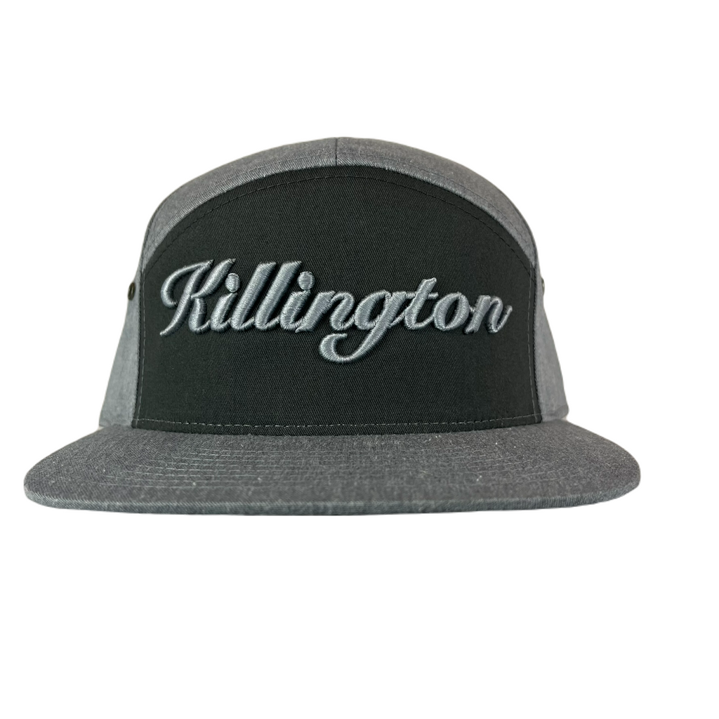 Killington Logo Script 257 3D Hat-Charcoal/Heather Grey-Killington Sports