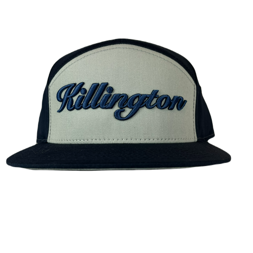 Killington Logo Script 257 3D Hat-Pigeon/Navy-Killington Sports