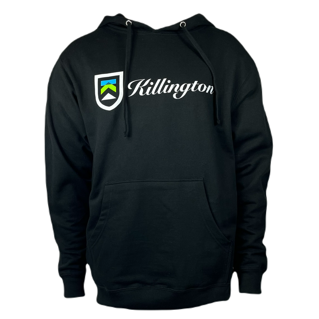 Killington Logo Script Hoodie-Black-Killington Sports
