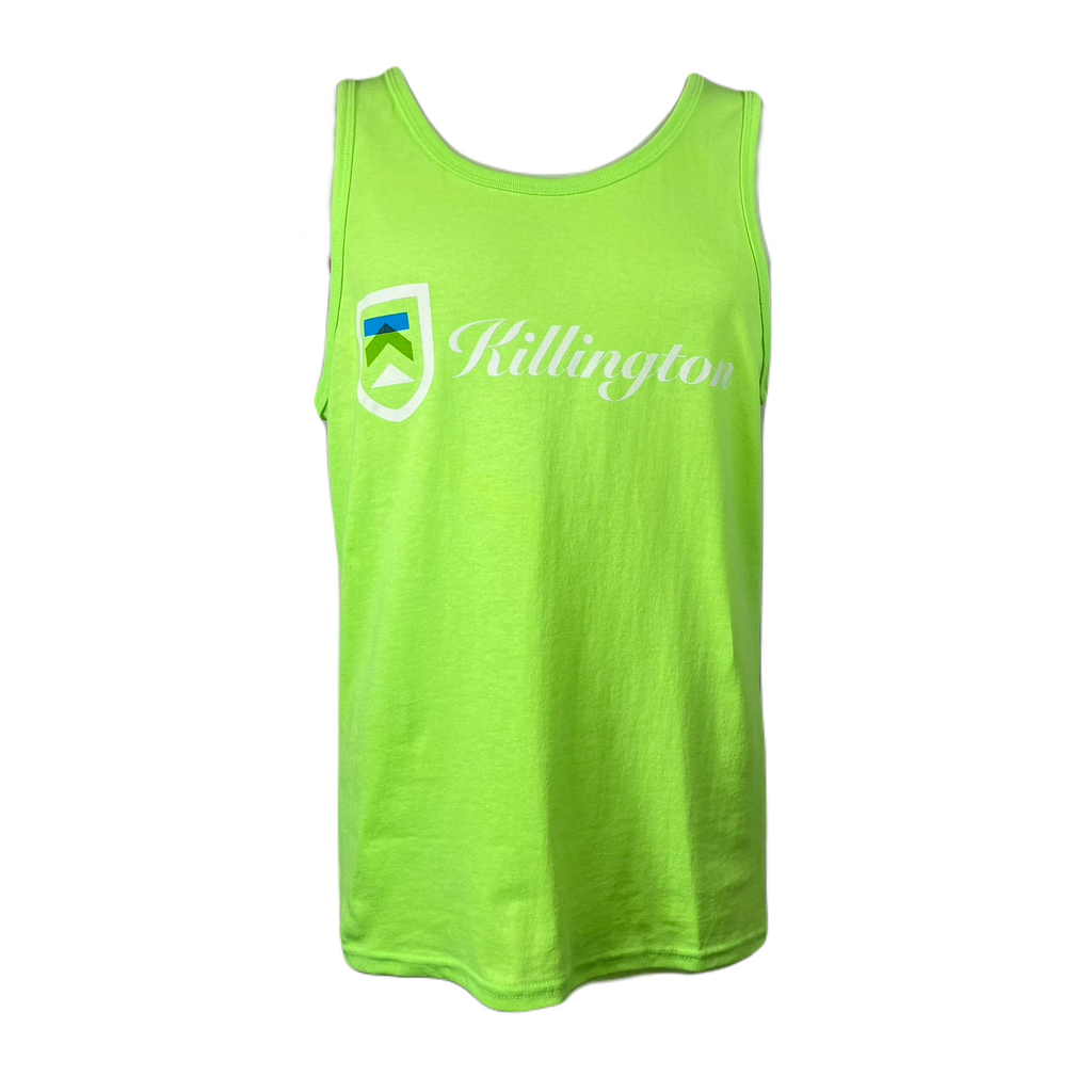 Killington Logo Script Tank-Neon Green-Killington Sports