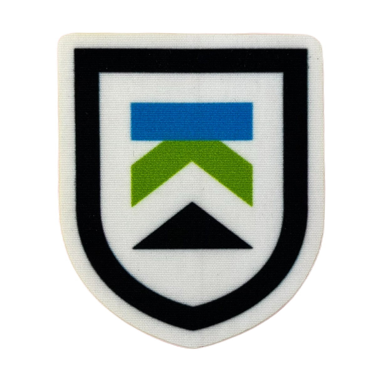Killington Logo Shield No Sew Patch-White-Killington Sports