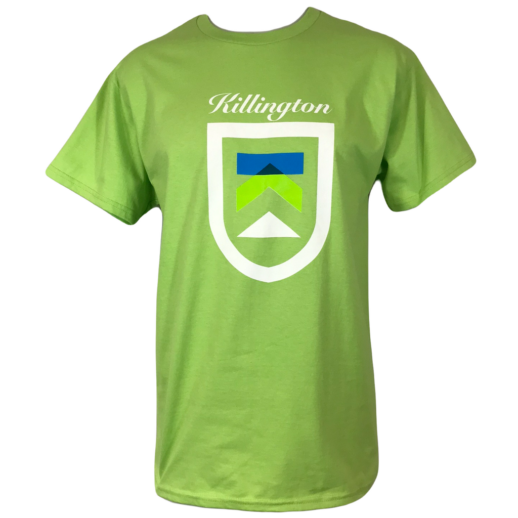 Killington Logo Shield TShirt-Dill Green-Killington Sports