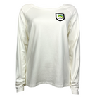 Killington Logo Shield Womens Scoop Neck Long Sleeve Tee-White-Killington Sports