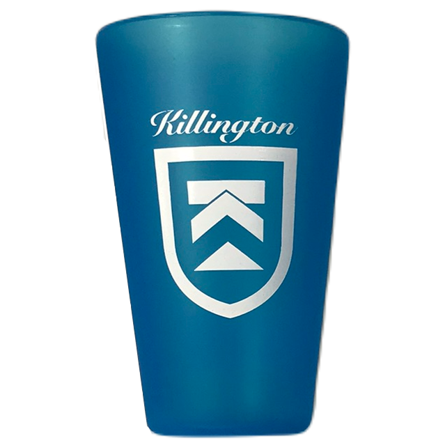 Killington Logo Silicone 16oz Pint Glass-Cloud-Killington Sports