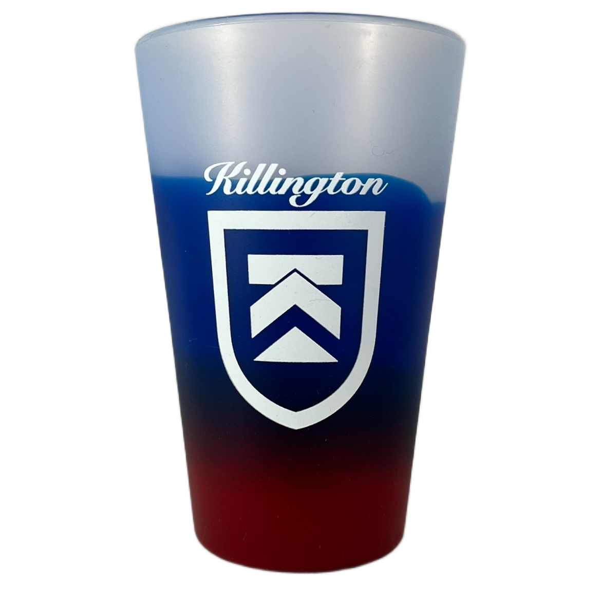 Killington Logo Silicone 16oz Pint Glass-Cool Berry Crush-Killington Sports