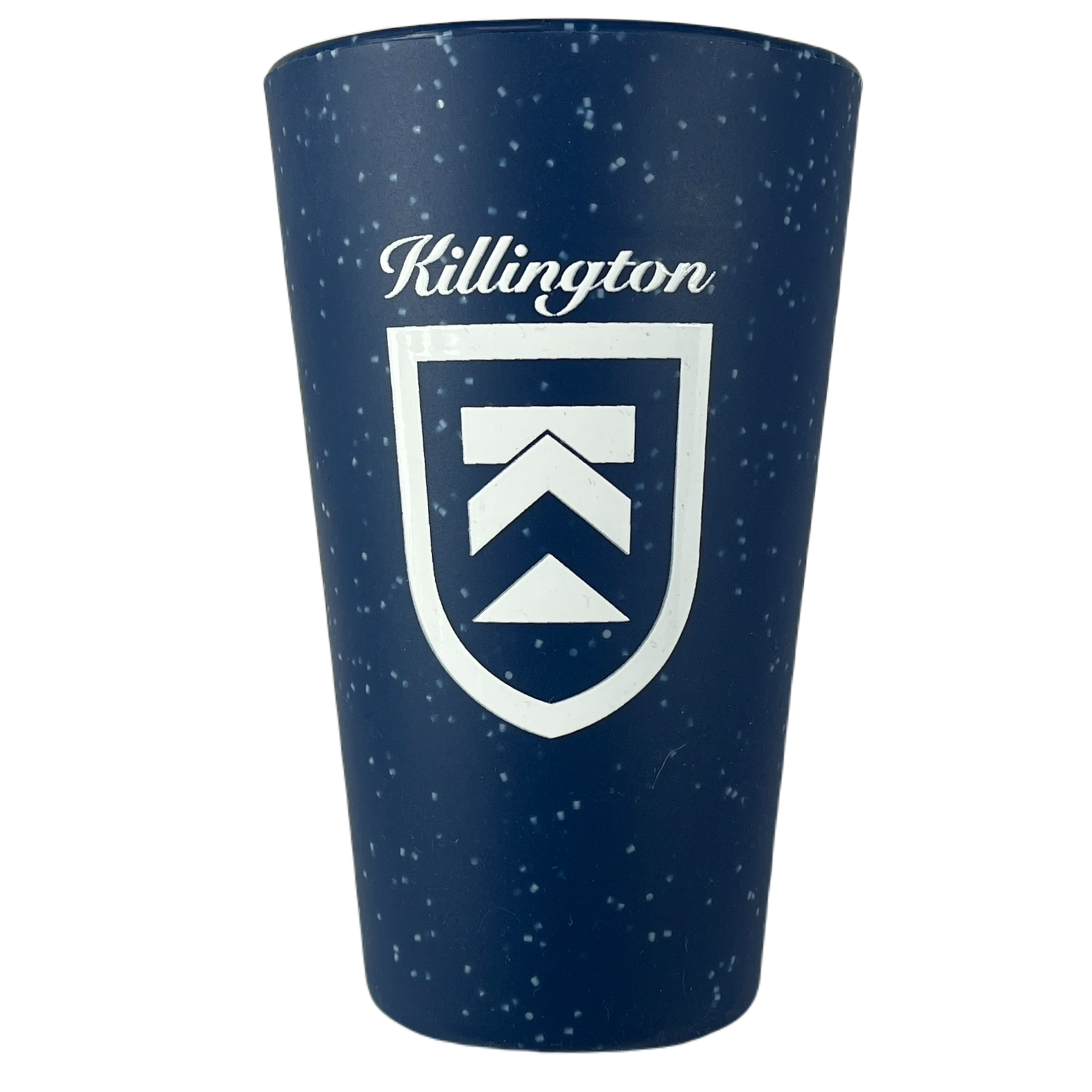 Killington Logo Silicone 16oz Pint Glass-Speckled Blue-Killington Sports