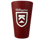 Killington Logo Silicone 16oz Pint Glass-Speckled Red-Killington Sports