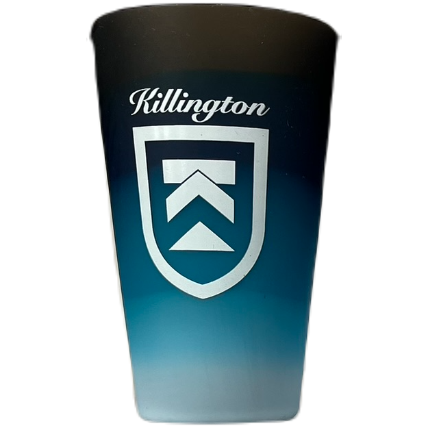 Killington Logo Silicone 16oz Pint Glasses-Moonbeam-Killington Sports