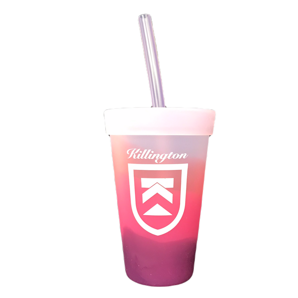 Killington Logo Silicone 16oz Tumbler w/ Straw & Lid-Desert Sun-Killington Sports