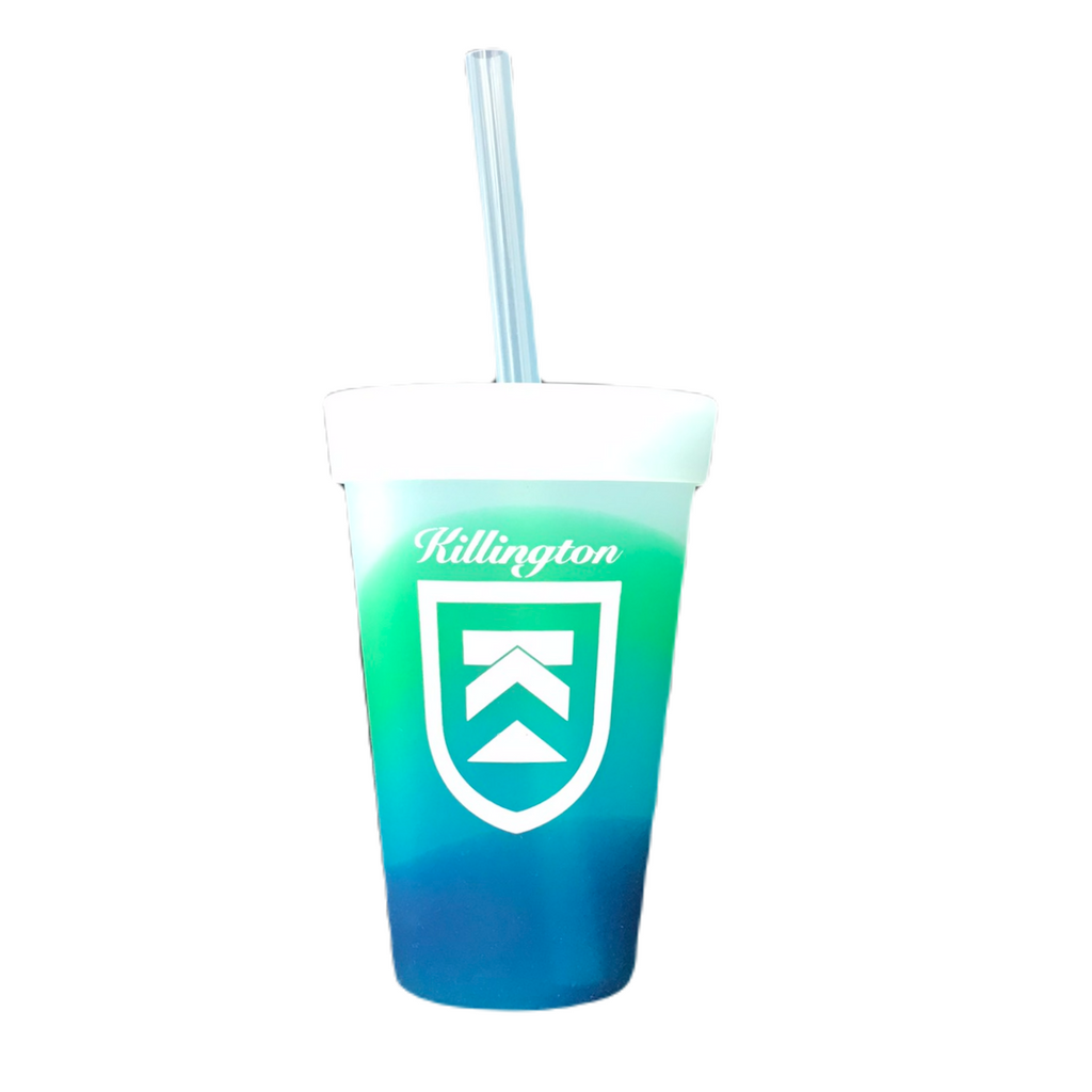 Killington Logo Silicone 16oz Tumbler w/ Straw & Lid-Mountain Air-Killington Sports