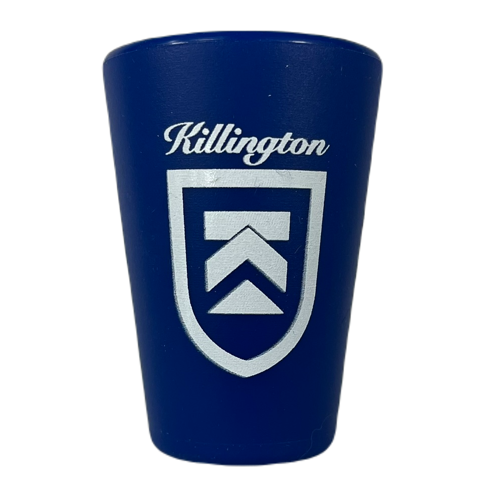 Killington Logo Silicone Shot Glass-Classic Blue-Killington Sports