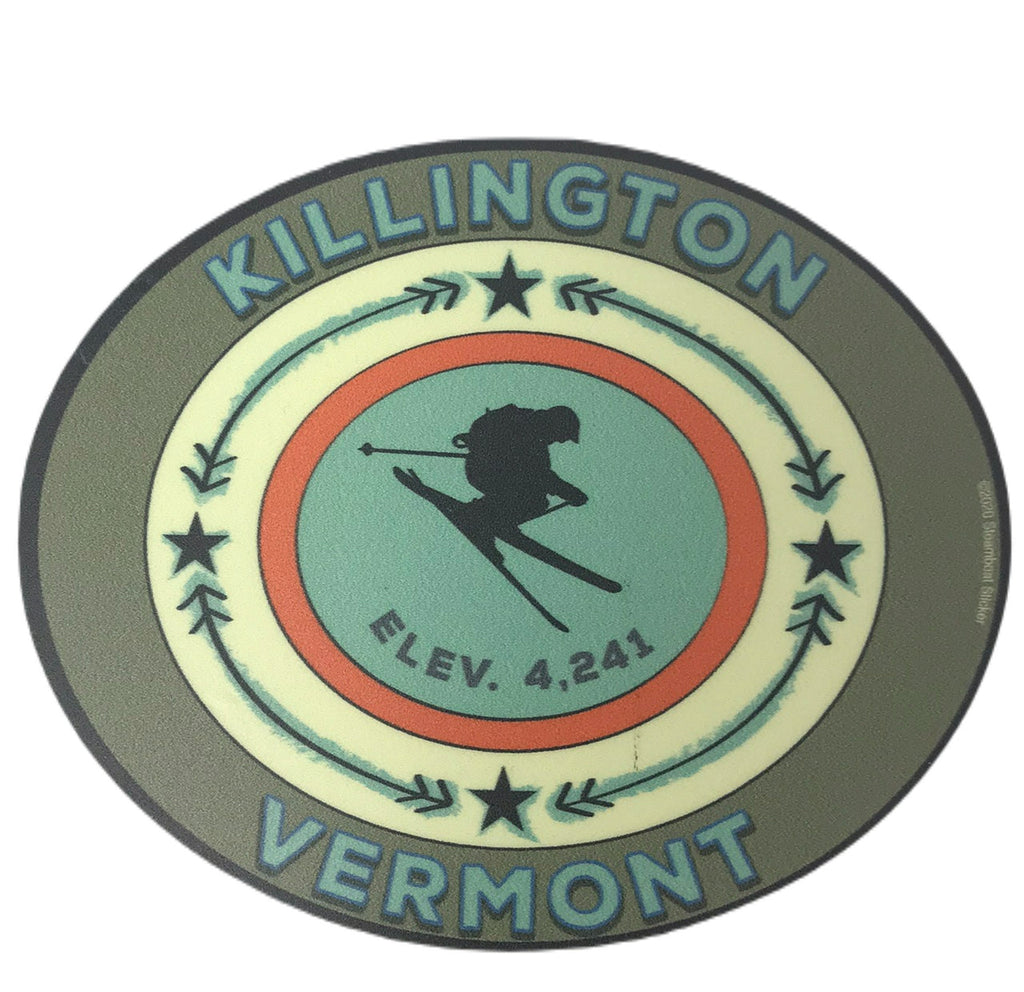 Killington Logo Ski Jumper Sticker-Killington Sports