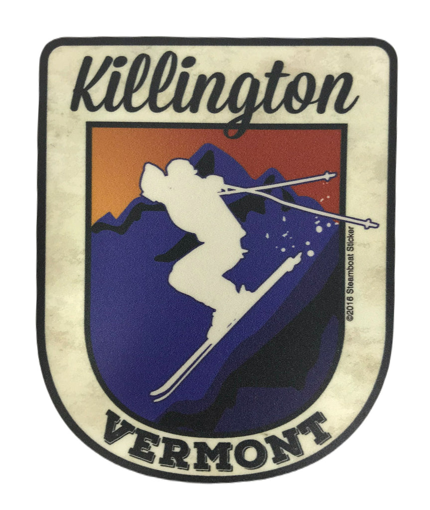 Killington Logo Skier Sticker-Killington Sports