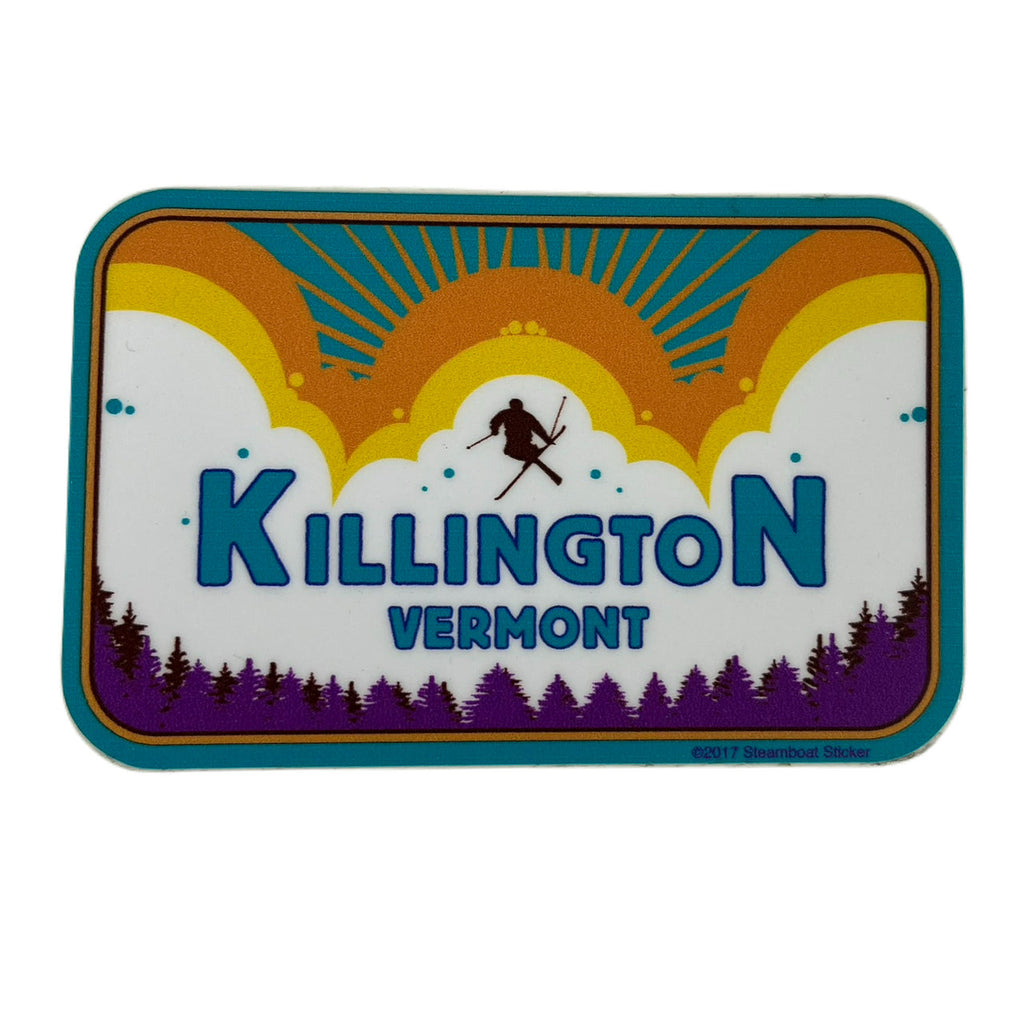 Killington Logo Sunshine Jumper Sticker-Killington Sports