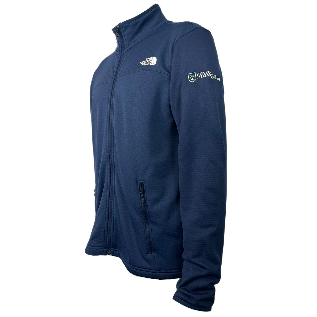 Killington Logo: The North Face Men's Cedar Trail Grid Fleece Full Zip Jacket-Killington Sports