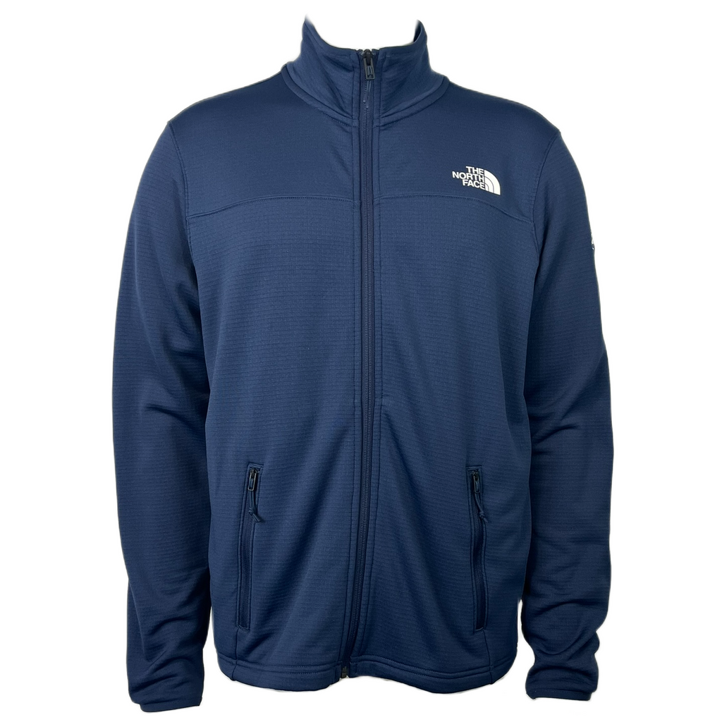 Killington Logo: The North Face Men's Cedar Trail Grid Fleece Full Zip Jacket-Killington Sports