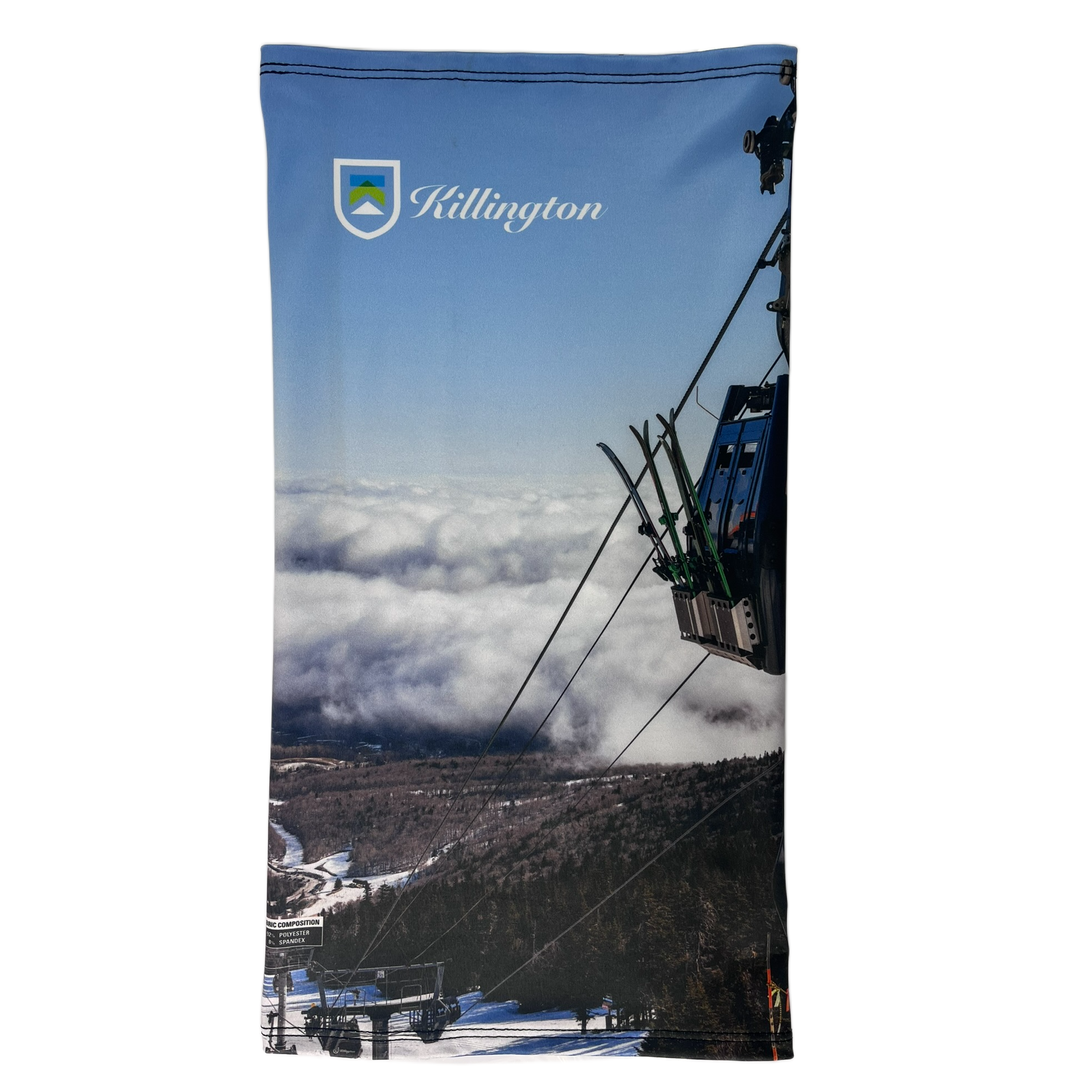 Killington Logo Therma Tube Neck Warmer-Killington Sports