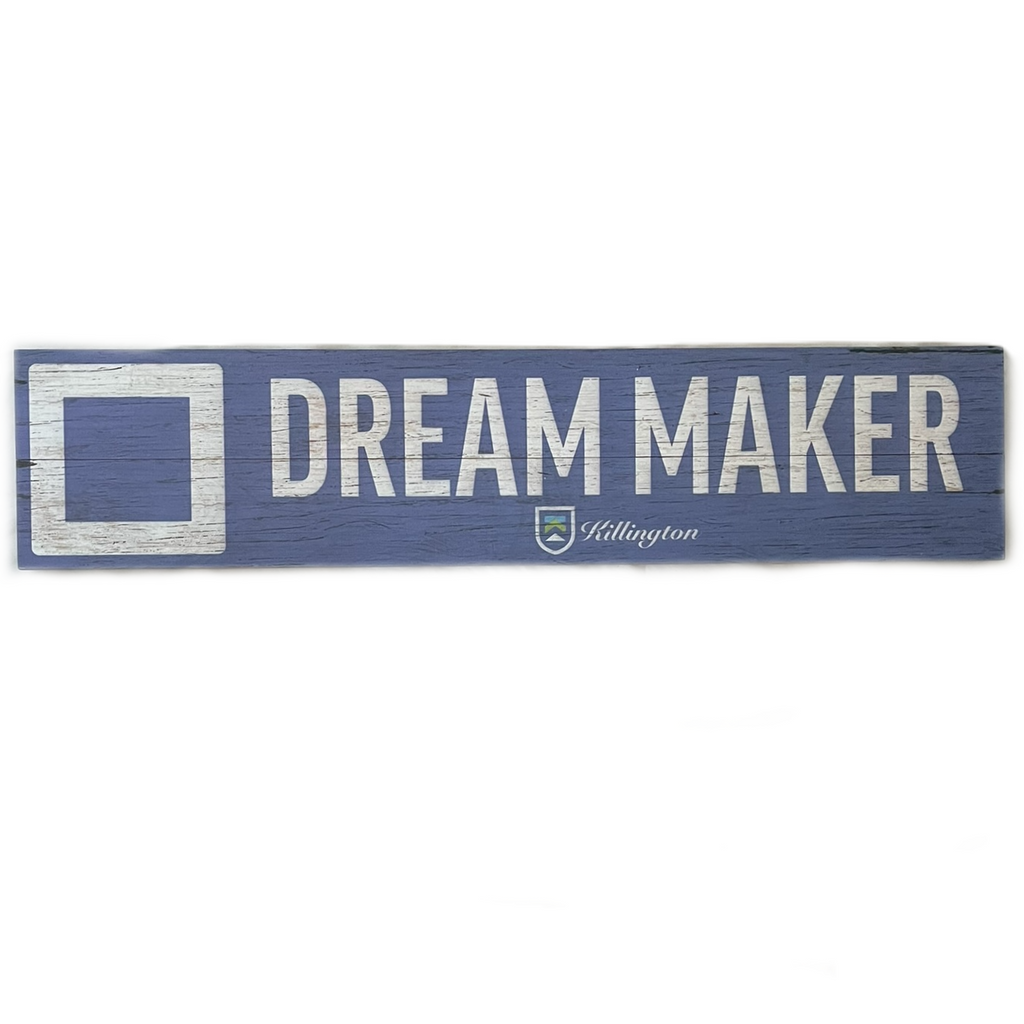 Killington Logo Tongue and Groove Trail Sign-Dream Maker-Killington Sports