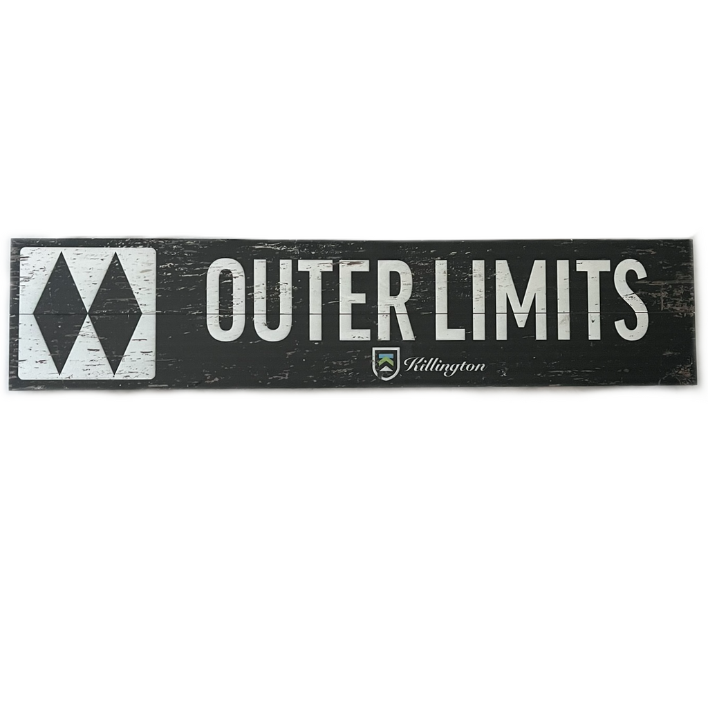 Killington Logo Tongue and Groove Trail Sign-Outer Limits-Killington Sports