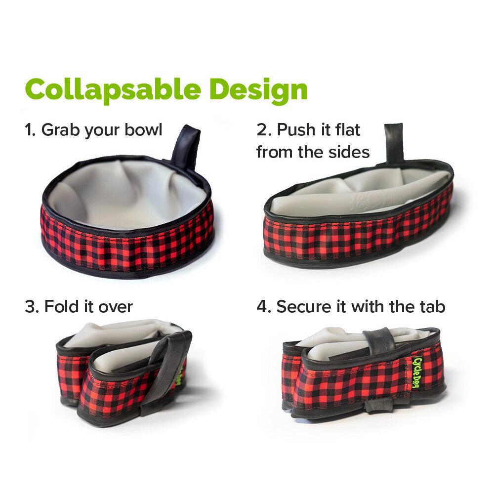 Killington Logo Travel Dog Bowl-Killington Sports