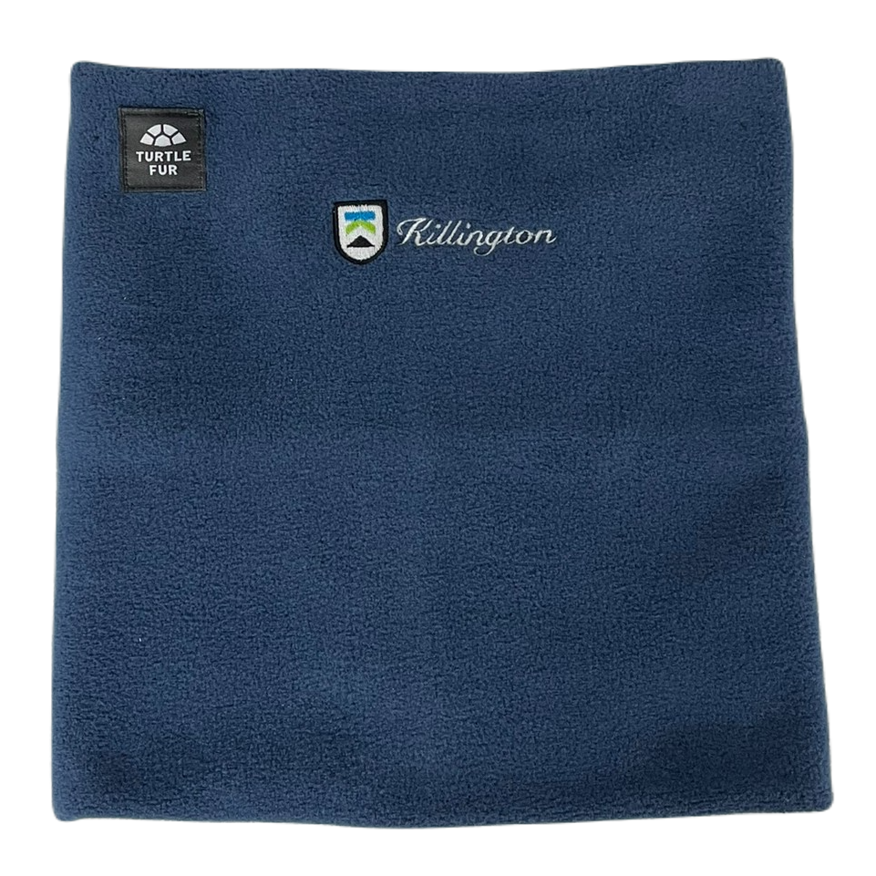 Killington Logo Turtle Fur Chelonia 150™ Fleece Neck Warmer-Navy-Killington Sports