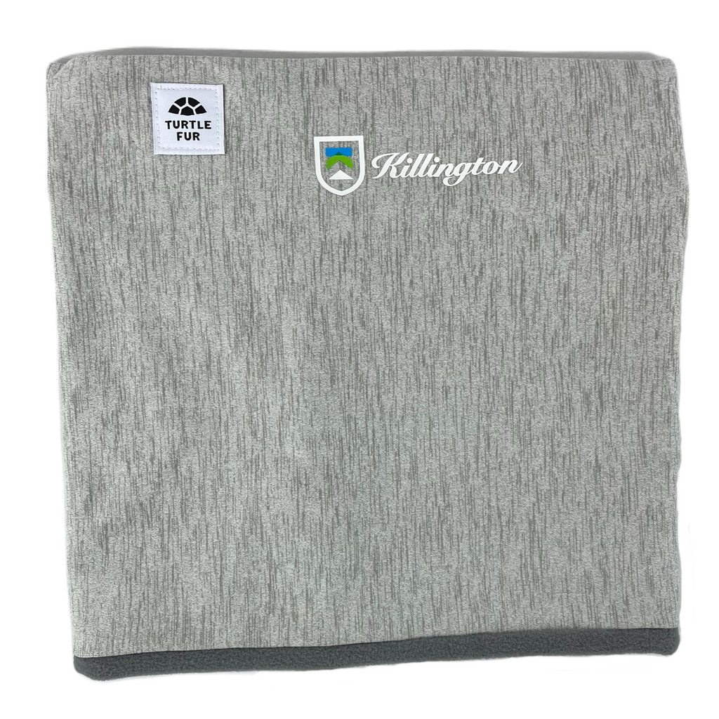 Killington Logo Turtle Fur Comfort Stria Neck Warmer lined with Micro Fur Fleece-Storm-Killington Sports