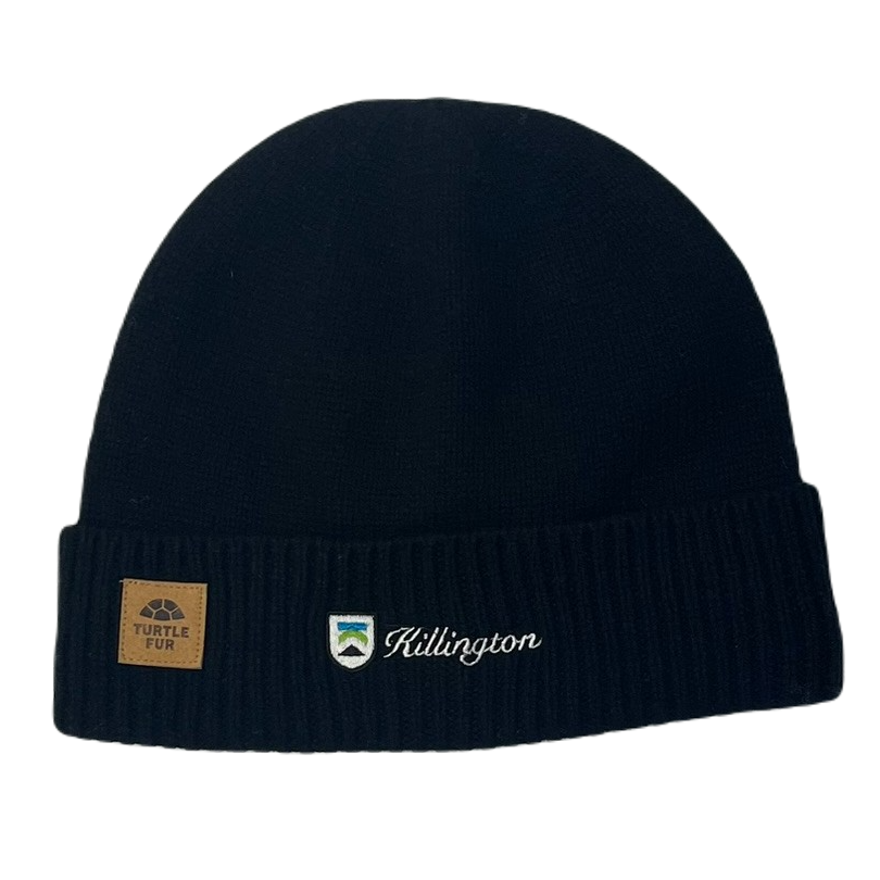 Killington Logo Turtle Fur Lambswool Thatcher Beanie-Black Heather-Killington Sports