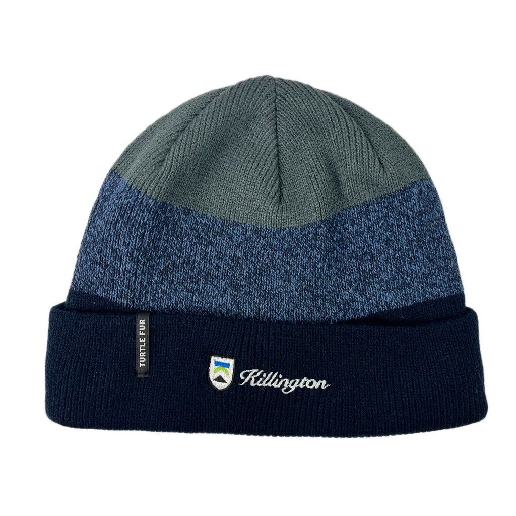 Killington Logo Turtle Fur Ocean Ragg Wool Andre Beanie-Killington Sports