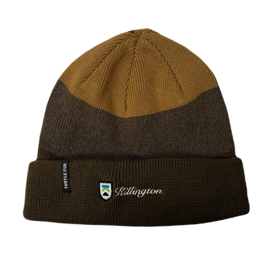 Killington Logo Turtle Fur Ocean Ragg Wool Andre Beanie-Killington Sports