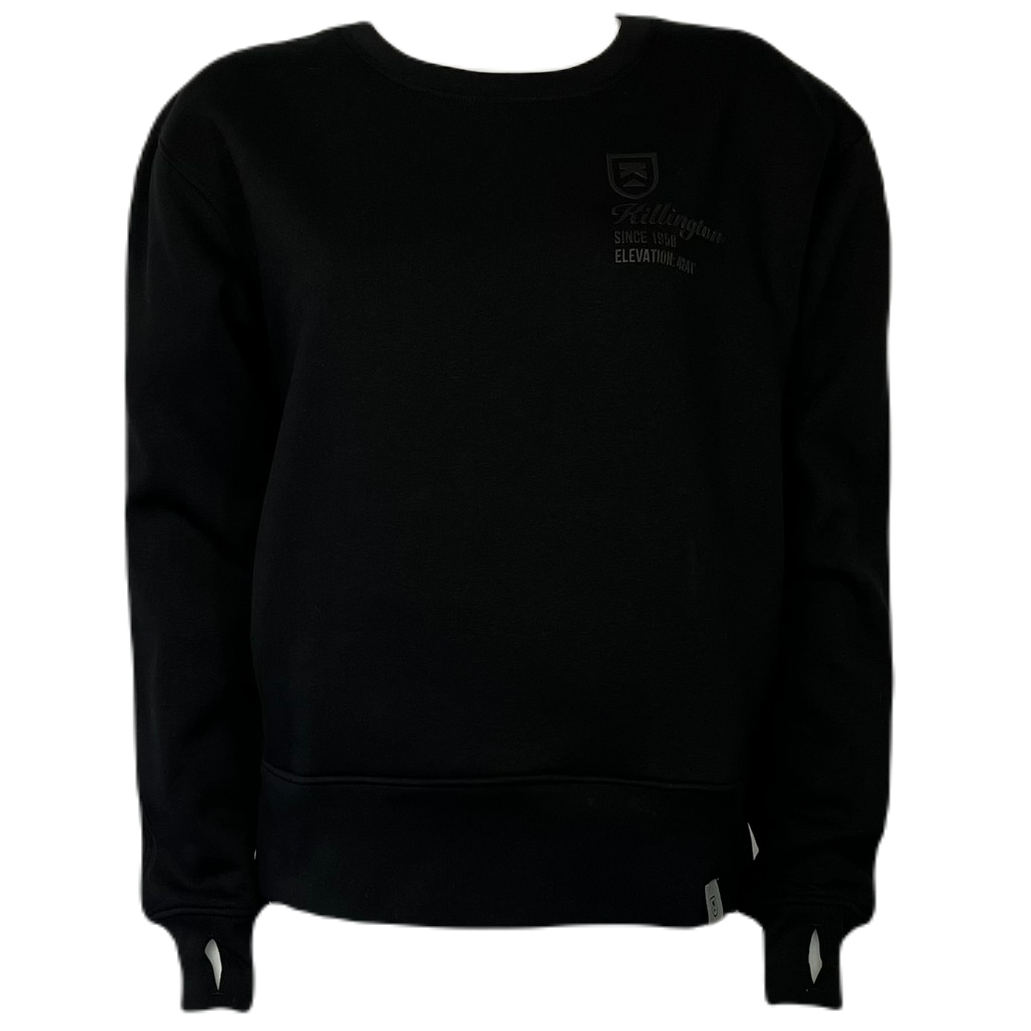 Killington Logo Womens Elevated Boxy Crew Sweatshirt-Killington Sports