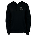 Killington Logo Womens Elevated Classic Hoodie-Black-Killington Sports