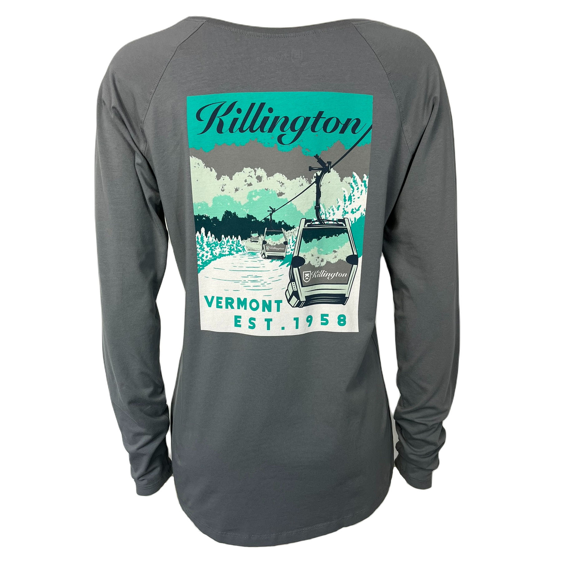 Killington Logo Women's Gondola Long Sleeve Tee-Killington Sports