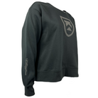 Killington Logo Women's Jumbo Shield Crop Crew-Steel Grey-Killington Sports