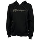 Killington Logo Women's Shield Wordmark Hoodie-Black-Killington Sports