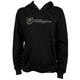 Killington Logo Women's Shield Wordmark Hoodie-Black-Killington Sports