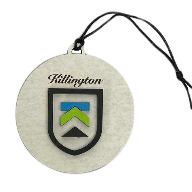Killington Logo Wooden Ornament-Killington Sports