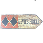 Killington Logo Wooden Trail Sign-Devil's Fiddle-Killington Sports