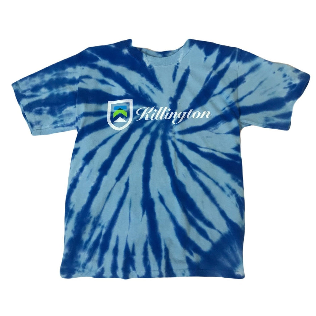 Killington Logo Youth Tie Dye TShirt-Ocean-Killington Sports