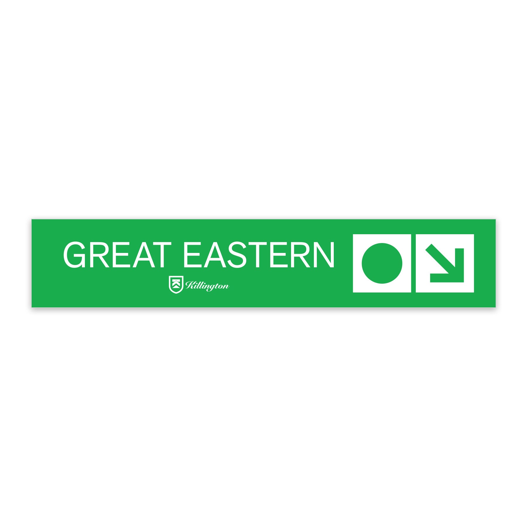 Killington MINI Metal Trail Signs-Great Eastern-Killington Sports