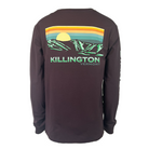 Killington Mountain Sun Core Long Sleeve Tee-Raisin-Killington Sports