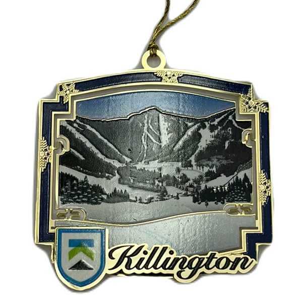 Killington Mountain Trails Ornament-Killington Sports