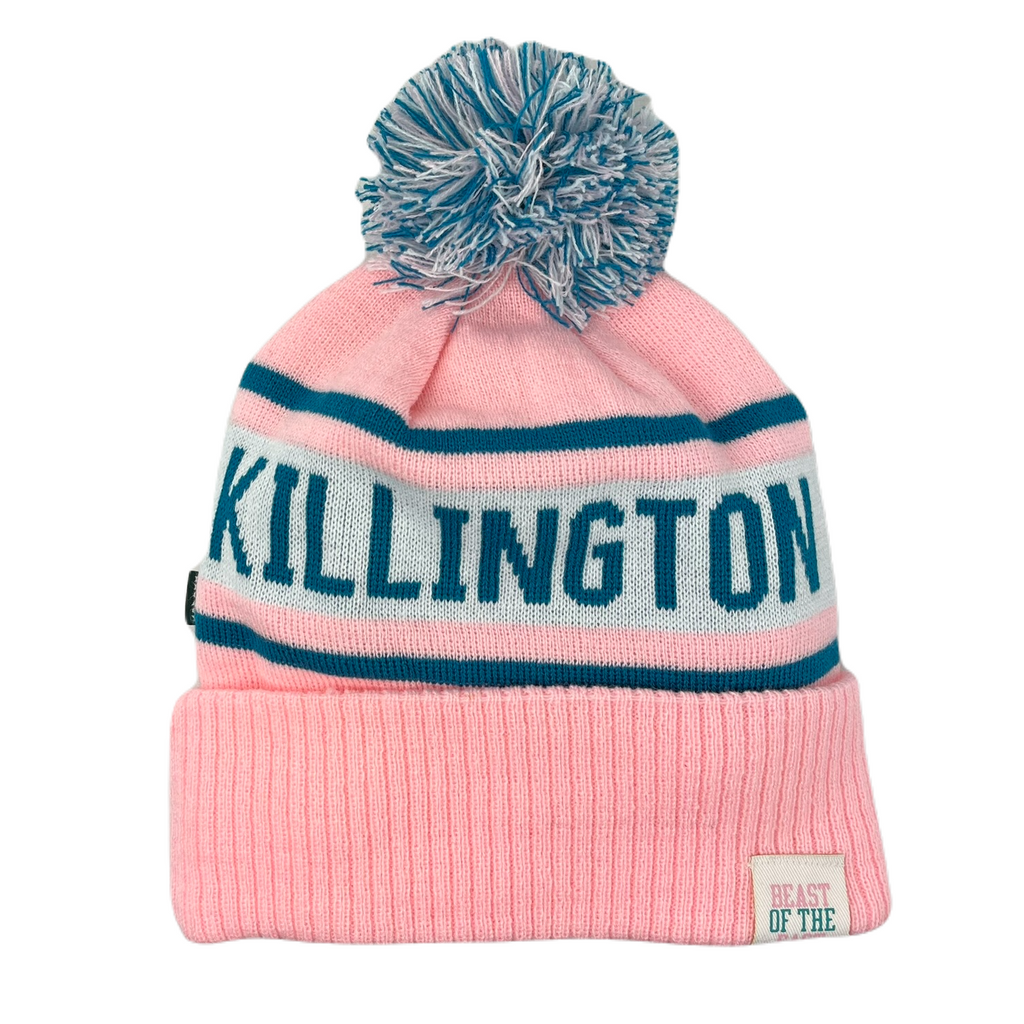 Killington Old School Ribbed Cuff Beanie with Pom-Killington Sports
