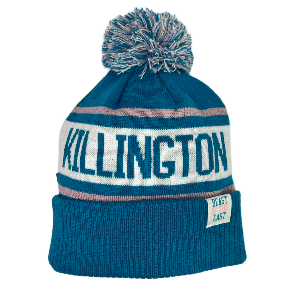 Killington Old School Ribbed Cuff Beanie with Pom-Killington Sports