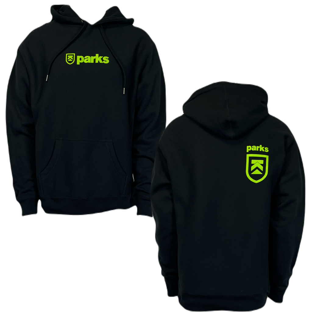 Killington Parks Heavyweight Hoody-Black-Killington Sports