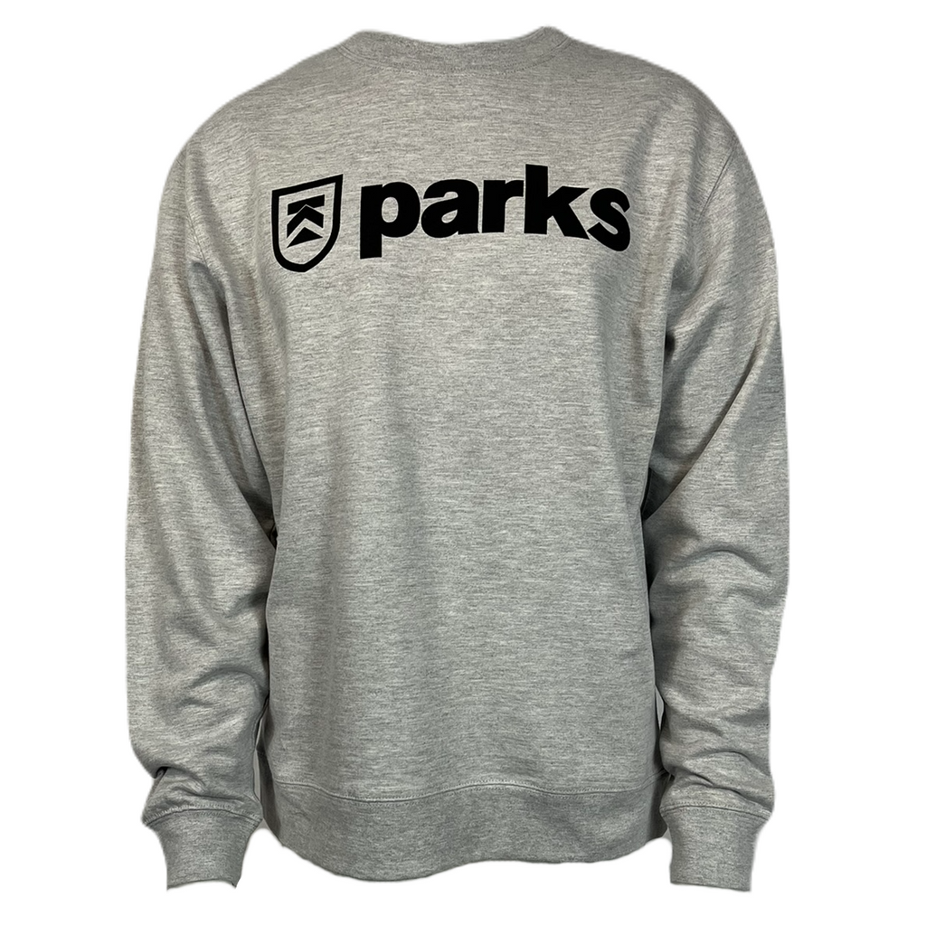 Killington Parks Horizontal Crew-Grey Heather-Killington Sports