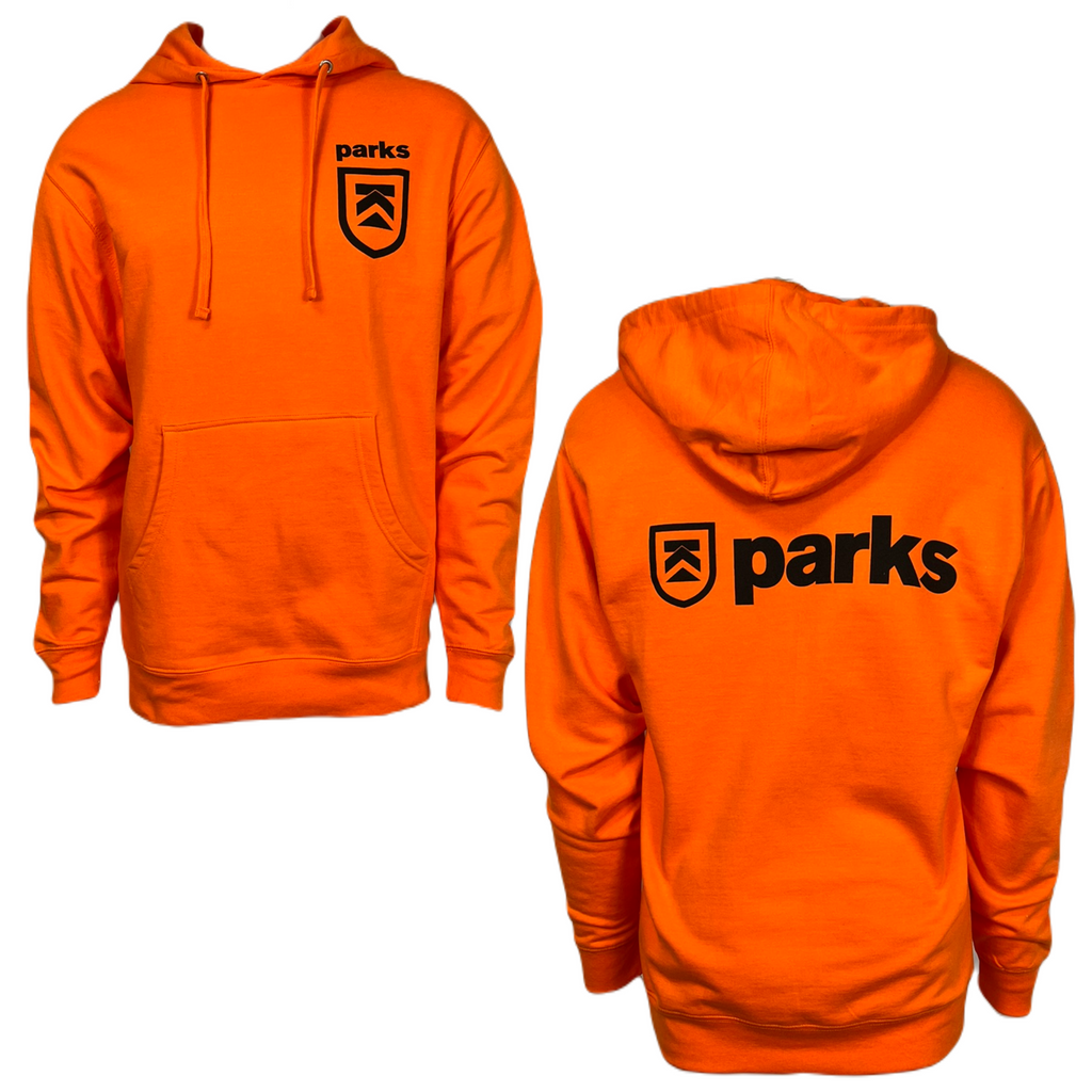 Killington Parks Midweight Hoody-Safety Orange-Killington Sports