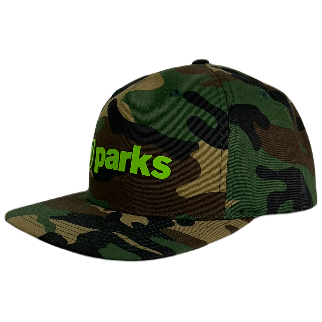 Killington Parks Silicone 255 Hat-Green Camo-Killington Sports